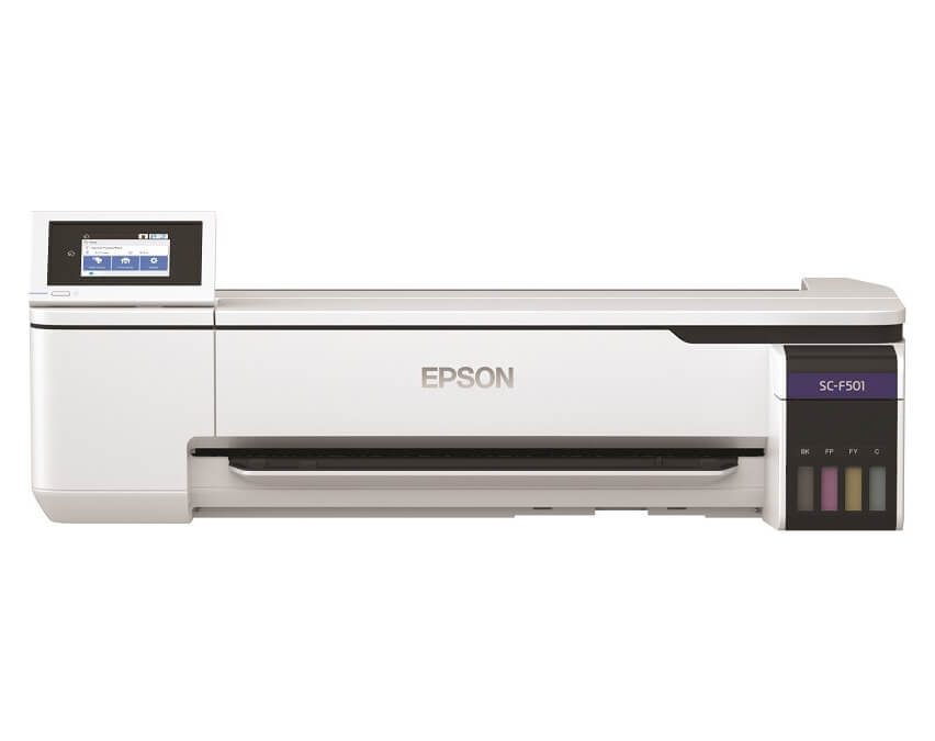 Epson SureColor SC-F501 mit fluoreszierenden Tinten